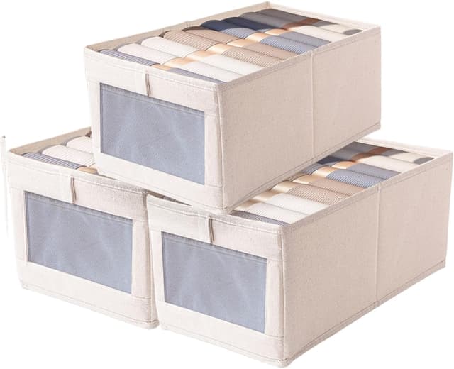 🎁 Tolles Angebot! Aufbewahrungsbox-Set für den Kleiderschrank 🧺
