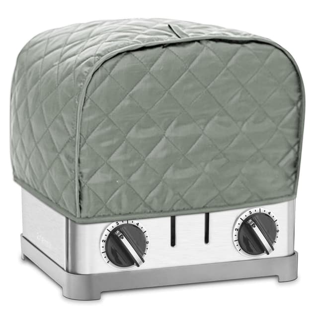🔥 Boczif Toaster Staubabdeckung, 2-Scheiben Toaster, Küche kleine Haushaltsgeräte Abdeckungen, Staubschutz (grau, klein) - Angebot