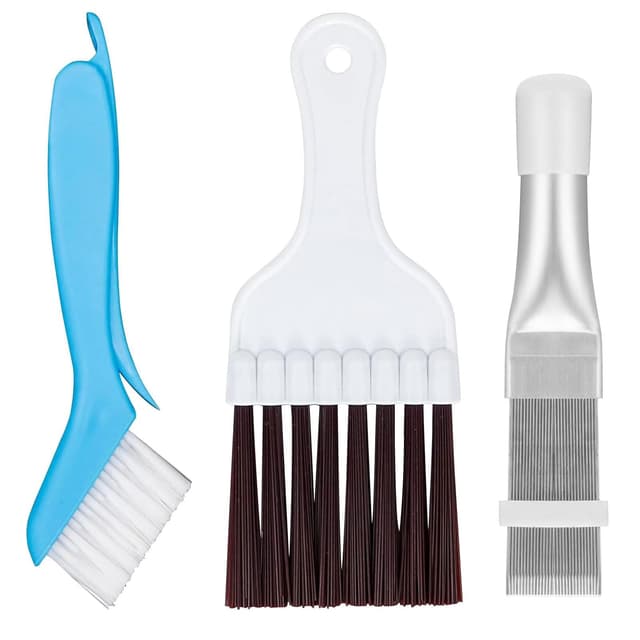 Jushion 3 Stücke Edelstahl-Reinigungssatz 🧹 | Effizient & Umweltfreundlich | Klimaanlagen & Kühlschränke | Angebot