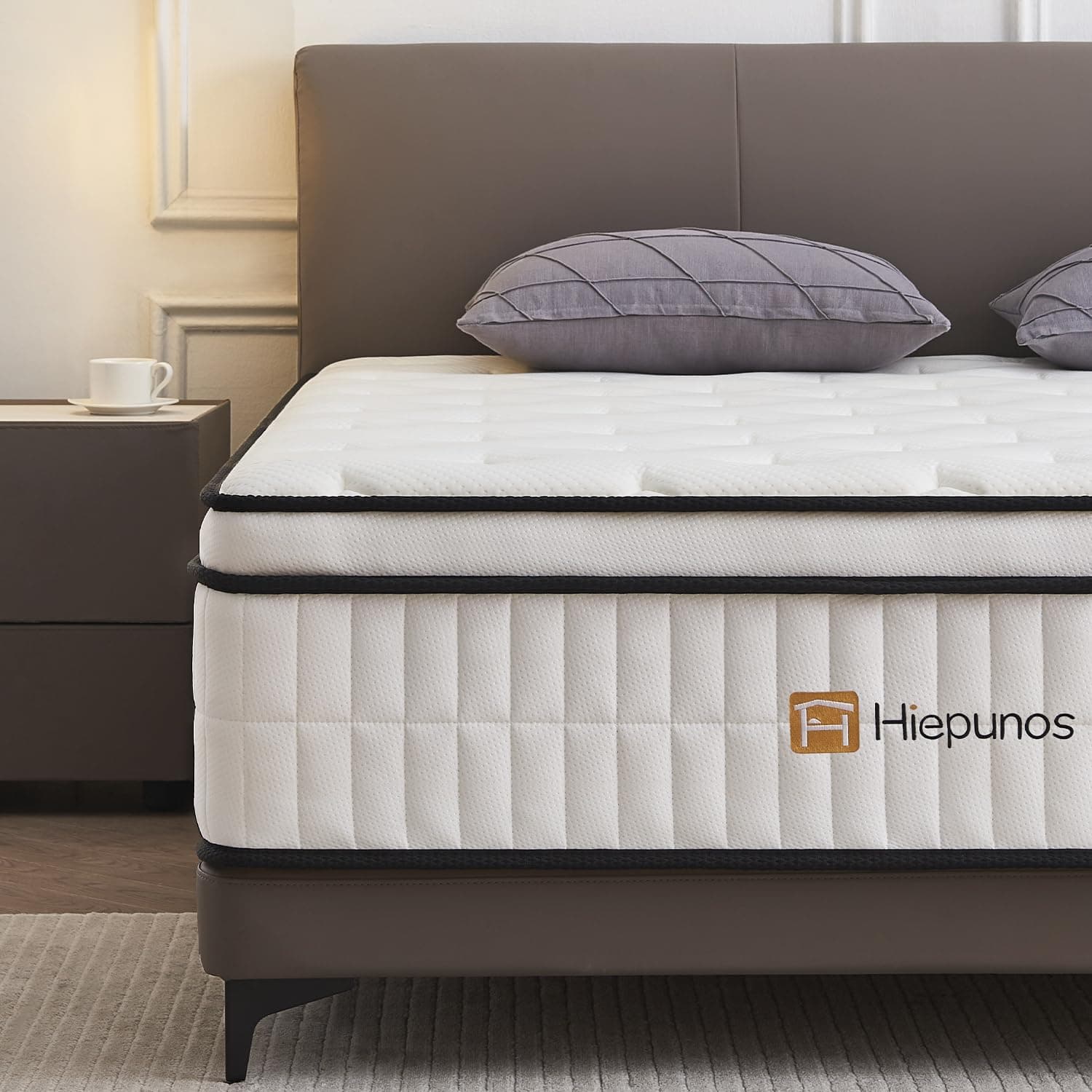 🛌 Hiepunos Matratze 140x200 cm 26cm Höhe - Taschenfederkernmatratze H3