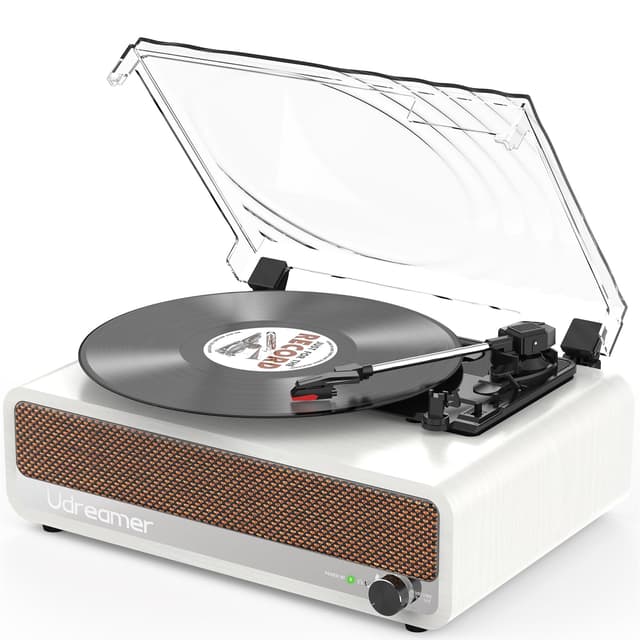 🎶 Udreamer Plattenspieler mit Bluetooth & Vintage Design 🎵