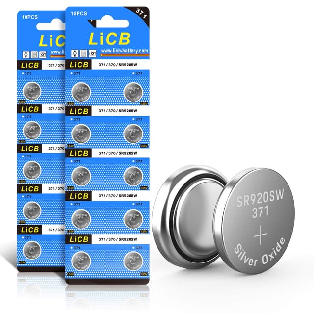 LiCB 20 Stück SR920SW Batterien 1,5V Knopfzellen 🕰️⚡