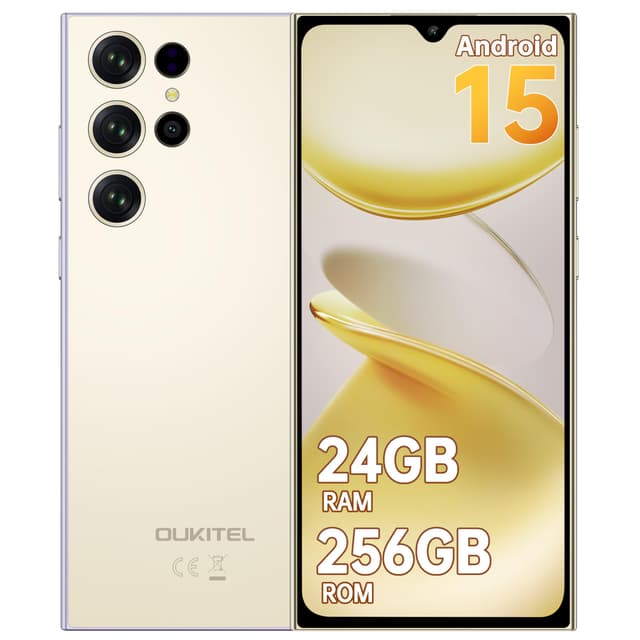 OUKITEL C61 Pro Smartphone Ohne Vertrag Android 15, 24GB+256GB/1TB Handy Ohne Vertrag 📱🔓