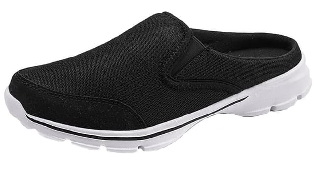 🌞 Sommer Hausschuhe Damen Herren Clogs Slip On Pantoffeln 42 EU Schwarz Jj