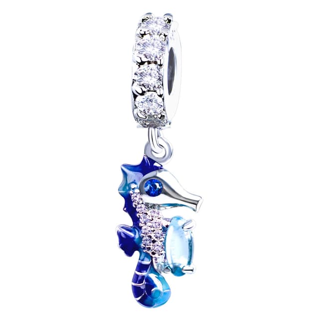Symretie 925 Sterling Silber Charms Anhänger - Schmetterling Herz Charm für Frauen Halskette & Armband Schmuck