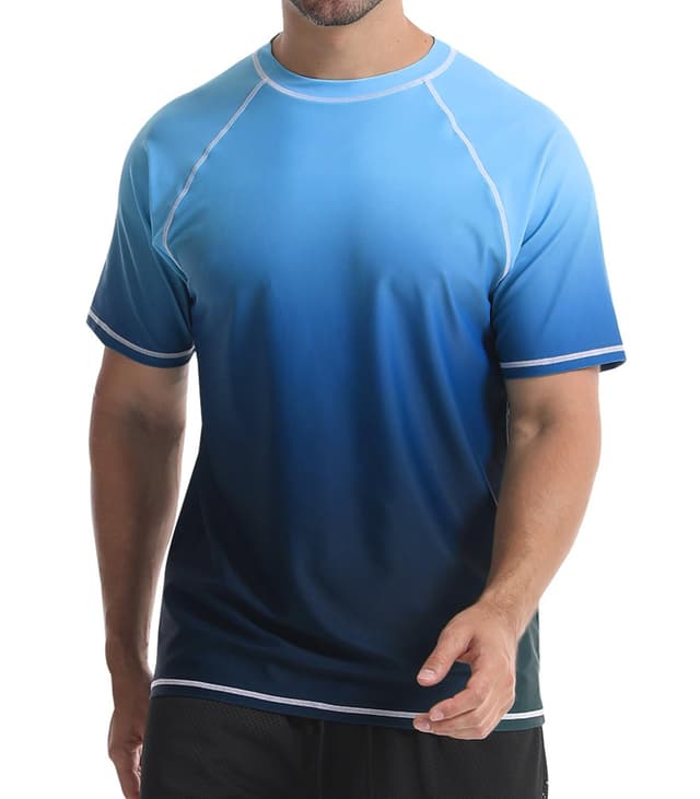 Danfiki UV Shirt Herren 🌊🏄‍♂️ Rashguard Badeshirts UPF 50+ Sonnenschutz