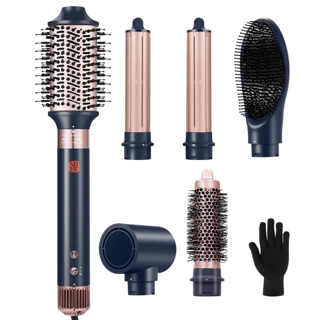 6 in 1 Hairstyler NDLT 120.000 RPM 🌟 Hohe Konzentration Negativer Ionen Multi Airstyler 💁‍♀️