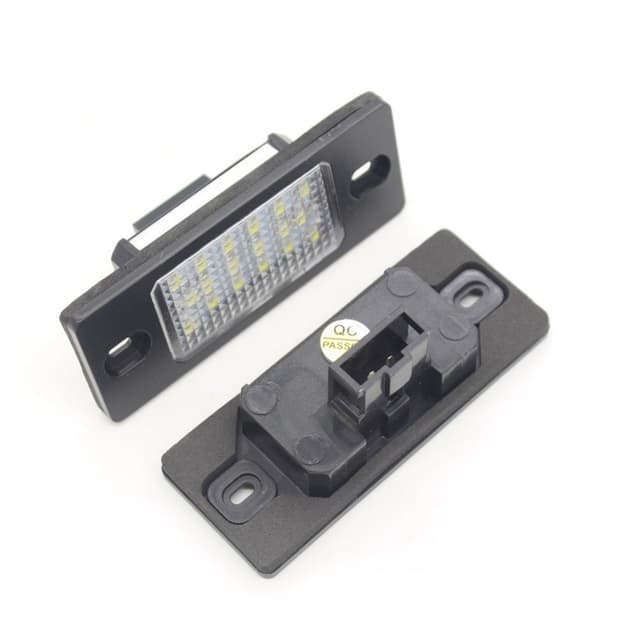 🚗💡 KATUR 1 Paar Kfz-Lampen, Kennzeichenbeleuchtung 18 LEDs des Typ 3528 SMD - Sonderangebot!