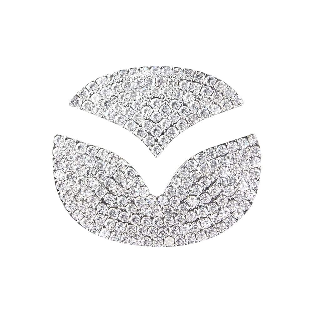 🌟 VDARK Kristall-Lenkrad-Logo-Aufkleber für Mazda - Bling Autozubehör 🚗✨