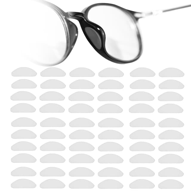 NEPAK 30 Paar Adhesive Nasenpads Brillen Pads & Anti Rutsch Silikon Brillen Pads 🕶️