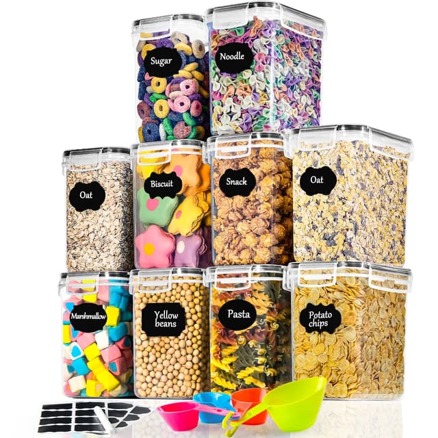 Vorratsdosen-Set mit Deckel Luftdicht 1.6L Set of 10 🍲🥣
