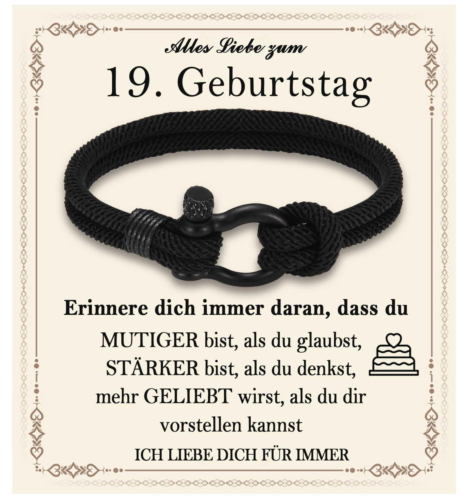 🎁 Geburtstagsgeschenk für Jungen | Armband Geschenke für Jungs 🎉