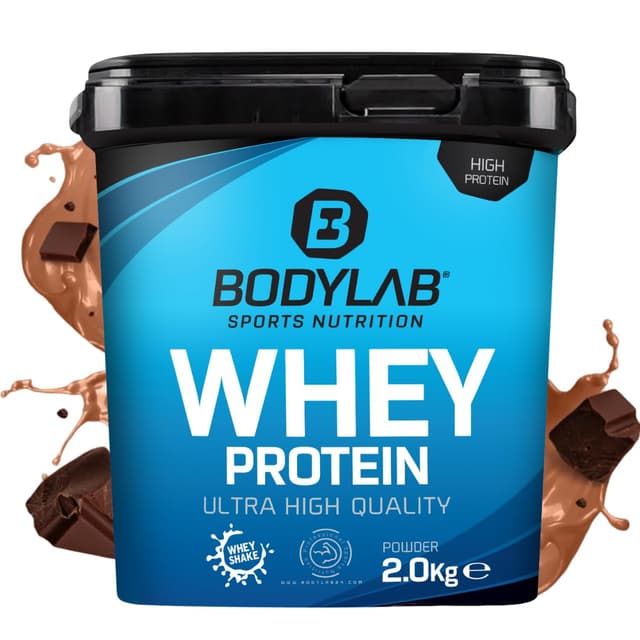 Angebot: Bodylab24 Whey Protein Pulver, Schokolade, 2kg 🍫