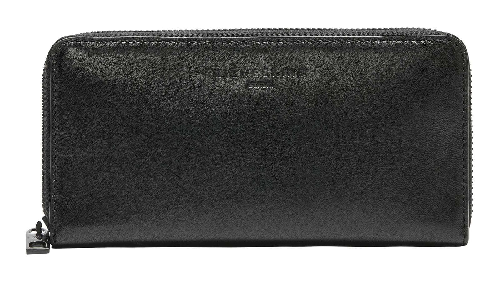 👜 Liebeskind Berlin Women's Sally Hera Sheep Natural Geldbörse, Schwarz - 35% Rabatt!