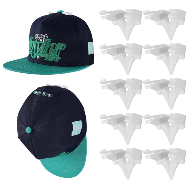 🧢 Wand-Huthaken-Set: Minimalistischer Cap Organizer