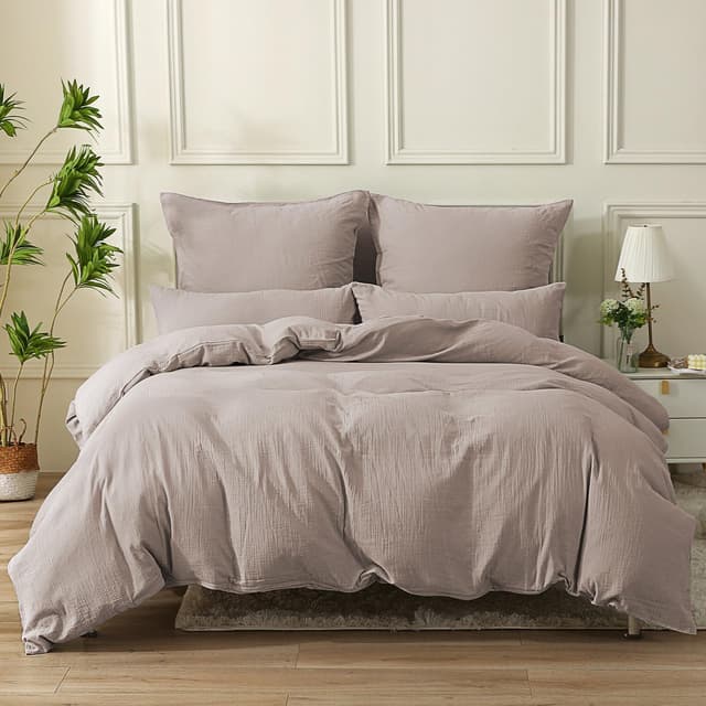 Angebot: SOULFUL Doppelte Muslin Bettwäsche 135x200 Baumwolle 🛌💤