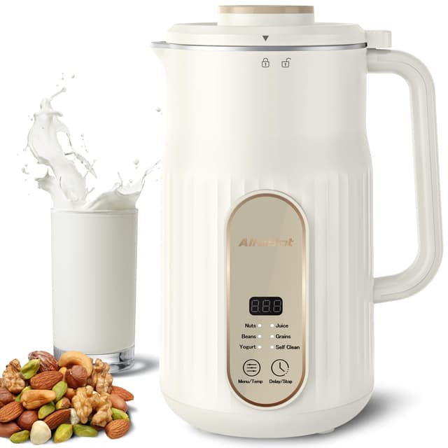 🥛🌰 AlfaBot N2 Nussmilchmaschine | Automatische Mandelmilchmaschine 🌿🥥