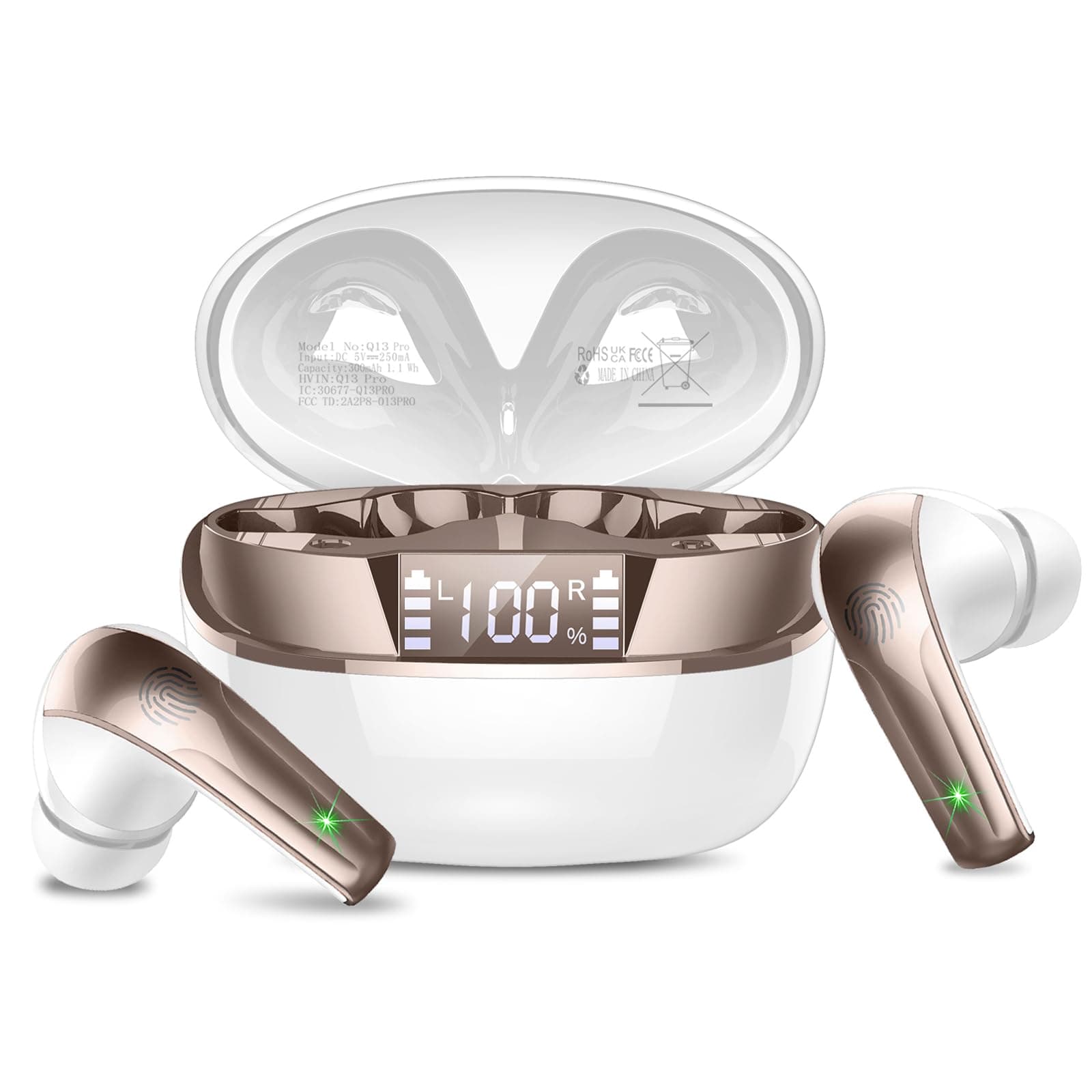🎧 Bluetooth Kopfhörer: Kabellos, HiFi-Klangqualität, IP7 Wasserdicht 🎶