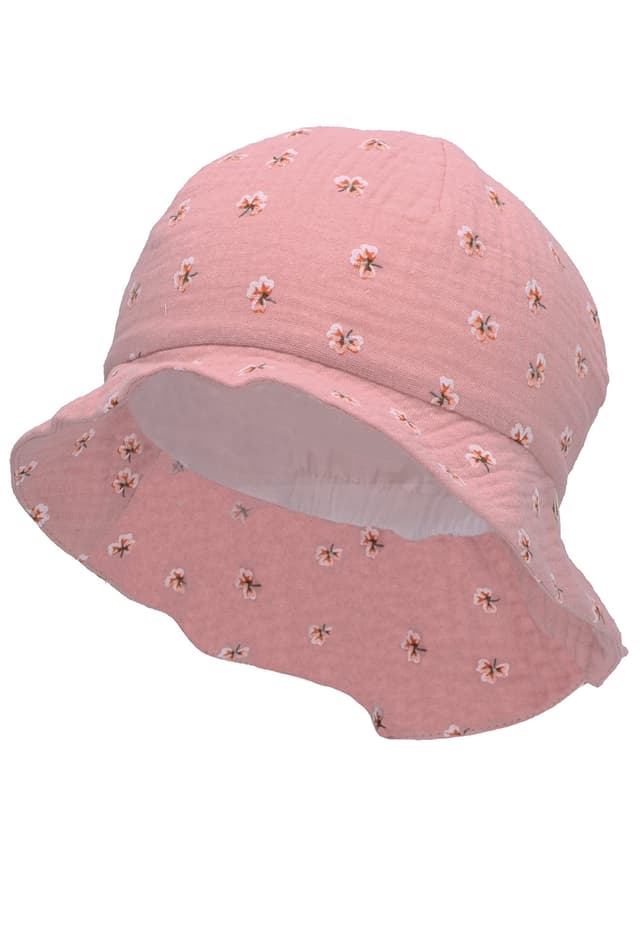 Sonniger Deal! 🌞 Sterntaler Unisex Kinder Sonnenhut Blumen Kinderhut 45 zartrosa - Nur 13.91€