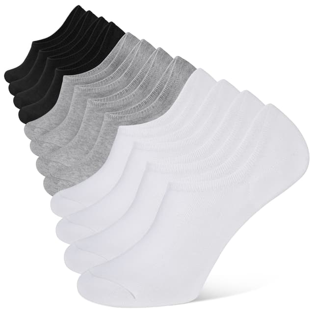 🧦 YOJOOM Sneaker Socken Herren 39-42 43-46 - Rutschfest & Haltbar 🏃