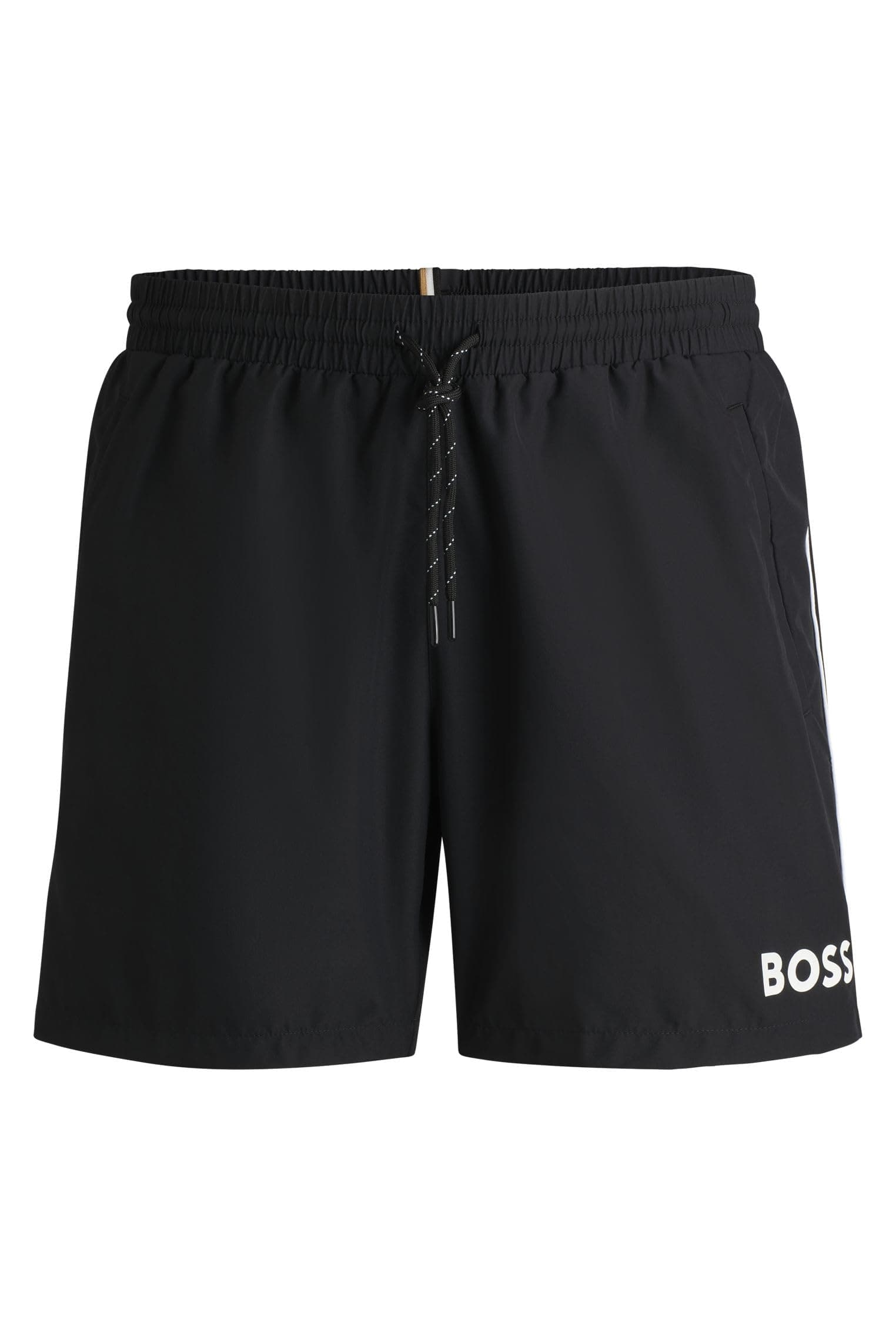 🌊 BOSS Herren Starfish Swim Short L Black001 🩳