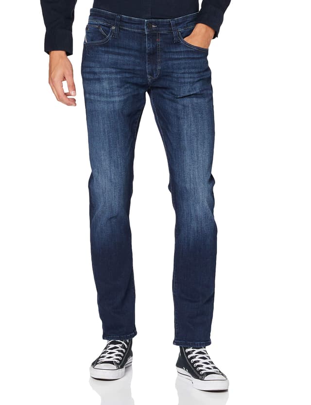 Mavi Herren Marcus Jeans 28W / 30L Dark Brushed Ultra Move 🌟👖