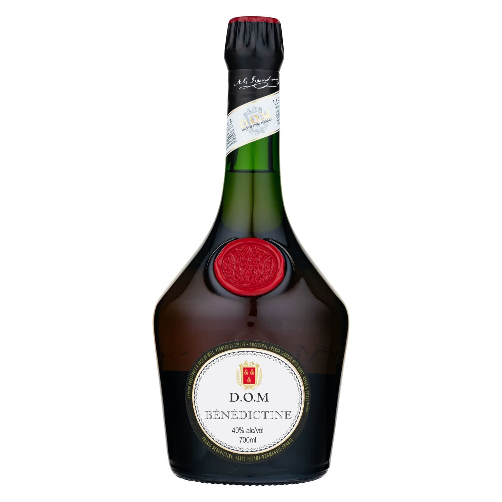 Bénédictine D.O.M. französischer Kräuterlikör, 40% Vol., 70 cl/700 ml 🍯🌿🍊