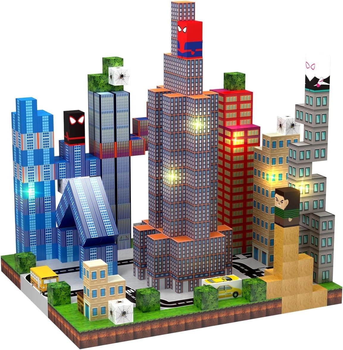 🧩 Magnetische Bausteine 150 Stück 2.5CM Light Up Magnetic Building Blocks 🌟