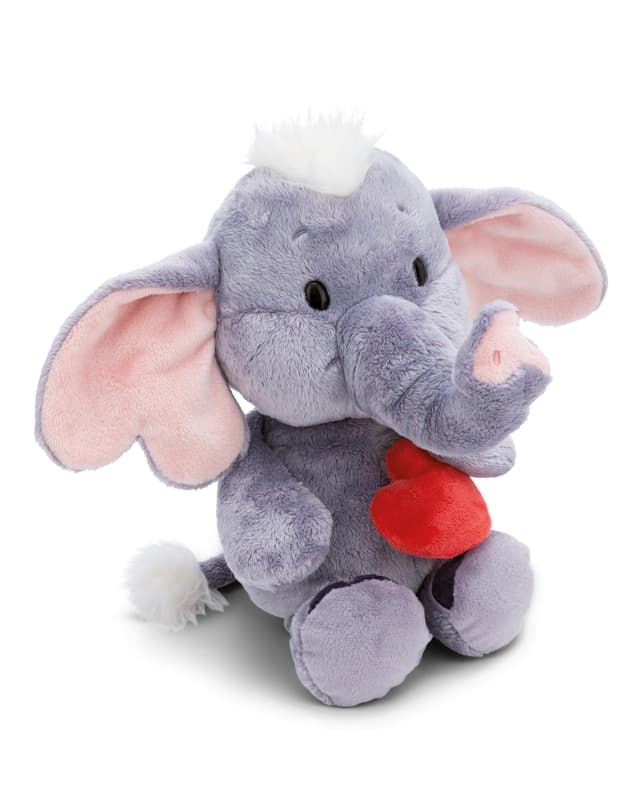 NICI Love Elefant Kuscheltier mit Magnet Herz dunkelgrau 23cm 🐘💖