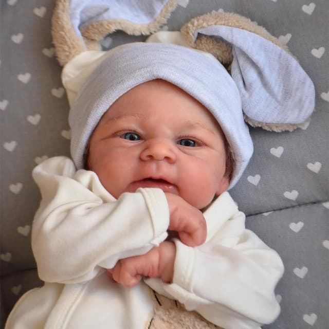 👶🎁 RXDOLL Realistische Reborn Baby Puppen Junge 17 in Neugeborenen Elijah Silikon - Angebot!