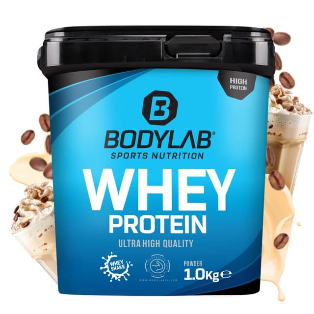 Angebot: Bodylab24 Whey Protein Pulver, Latte Macchiato, 1kg