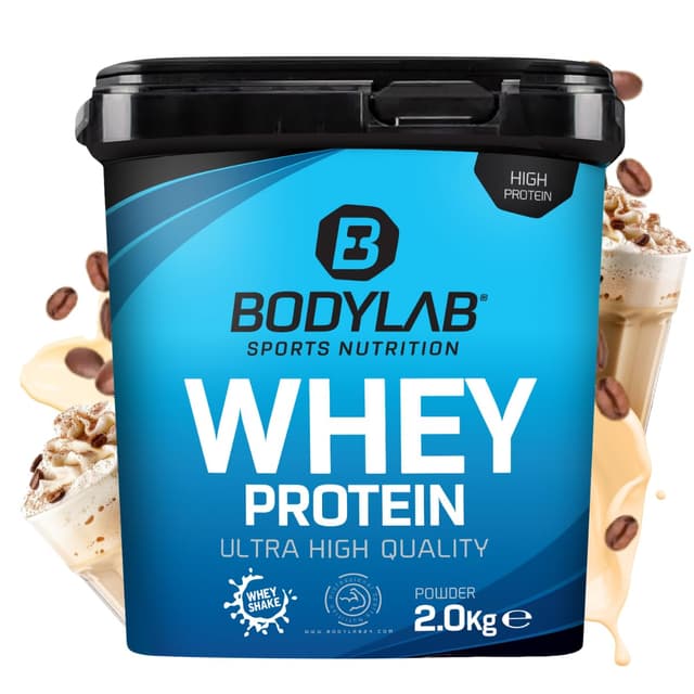 🏋️ Bodylab24 Whey Protein Pulver, Latte Macchiato, 2kg - 45.89€ + Kostenloser Versand