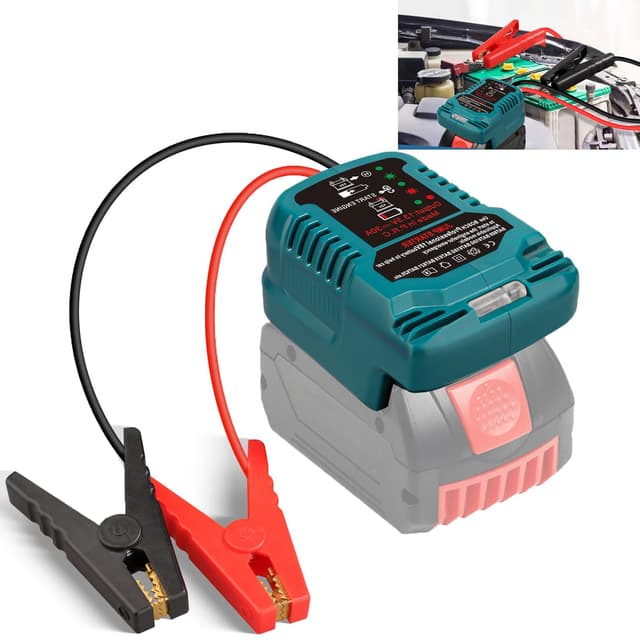 🚗⚡️ Auto Starthilfe Adapter für Bosch Professional 18V System GBA Batterie ⚡️🚗