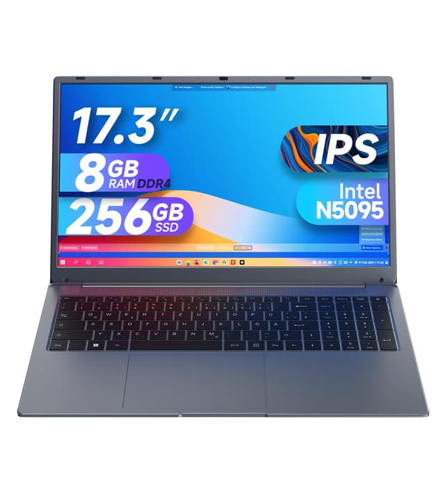 Schnapp dir den IJKKJI 17 Zoll Laptop für ein außergewöhnliches Erlebnis! 🚀
