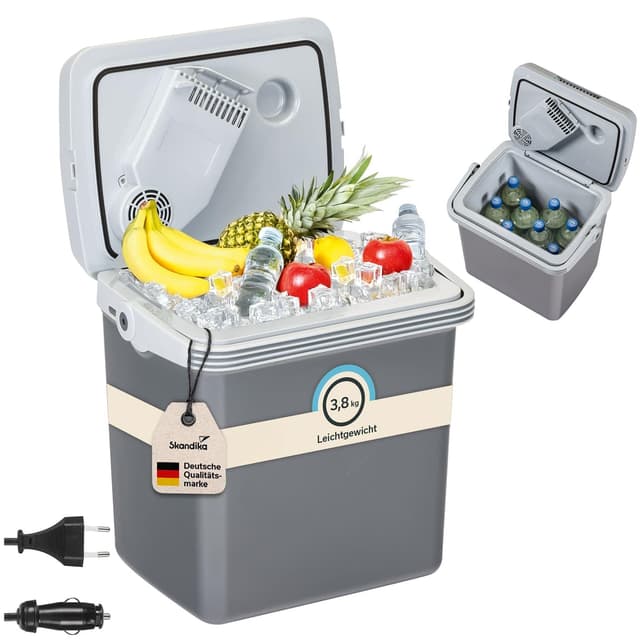 🌞 Skandika Kühlbox Leira 19L | Elektrische Kühlbox für Auto und Steckdose 🚗❄️