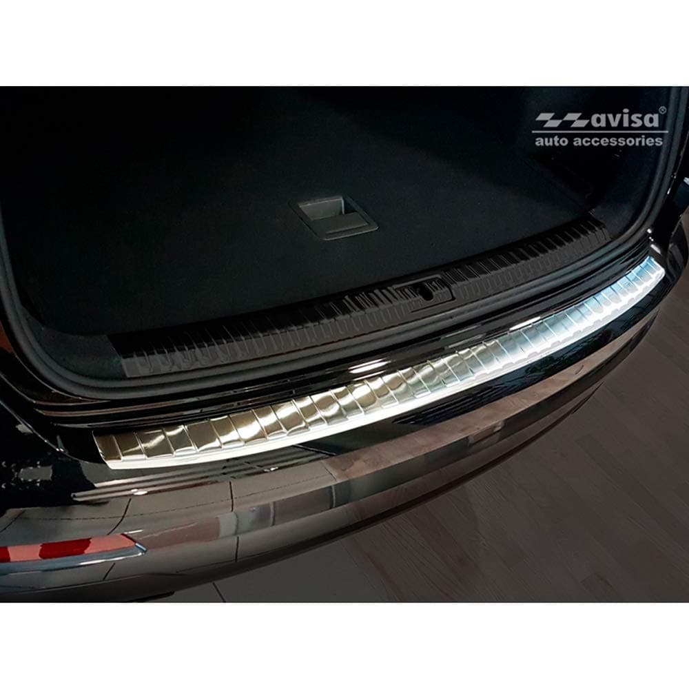 🌟 Mega Deal: Avisa Edelstahl Heckstoßstangenschutz für Audi Q3 II 2019- inkl. S-Line 'Ribs' in Silber! 🚗💥