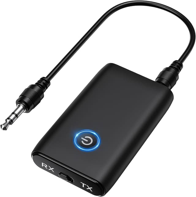 🔊🎧 OQIMAX Bluetooth Adapter Aux - 2-in-1 Bluetooth 5.3 Transmitter Empfänger 🚀