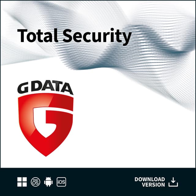 🔒🛡️ G DATA Total Security 2024 | 1 Gerät | 1 Jahr | Virenschutz & Passwort Manager 💻📱