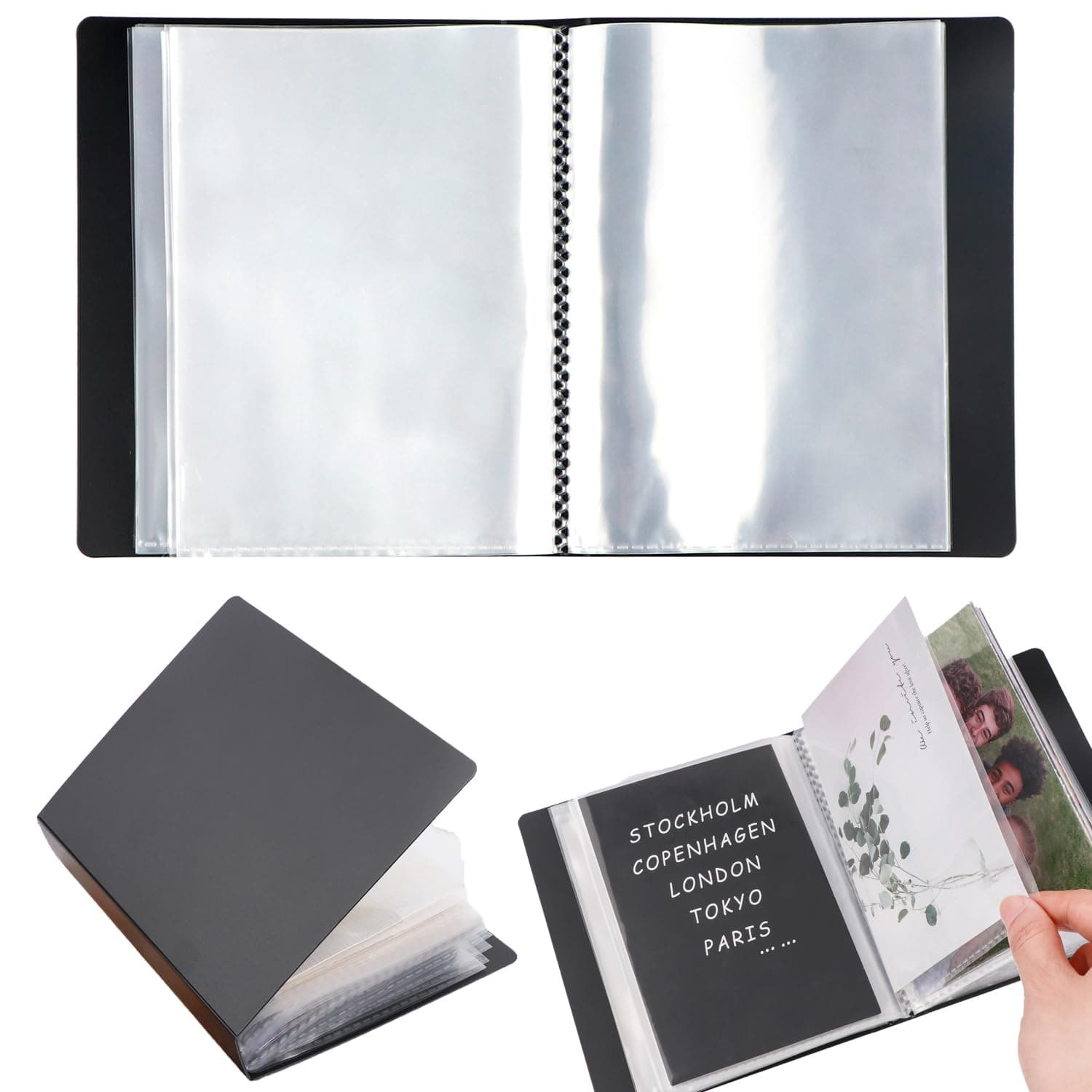 OTCRAFT 40 Seiten/Set A6 Aufkleber Foto Aufbewahrungsalbum 📸📒