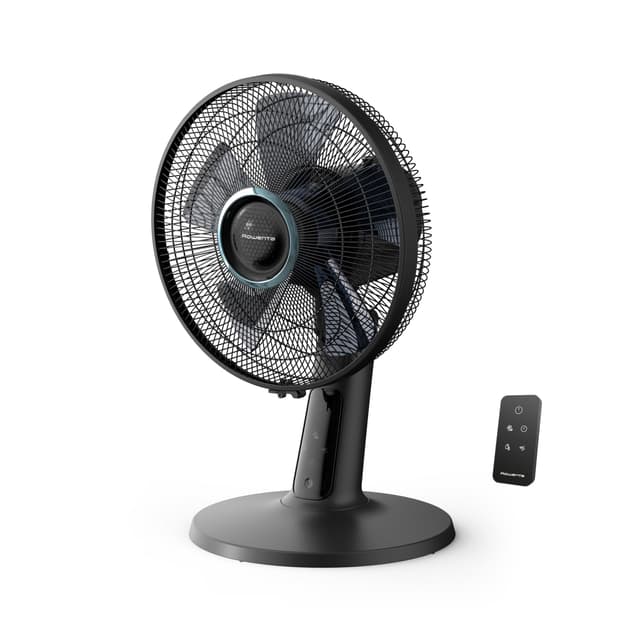 Angebot des Tages! 🌬️ Rowenta Turbo Silence Extreme+ Tischventilator, Schwarz, VU2750F0 35db/ 5 Geschwindigkeitsstufen