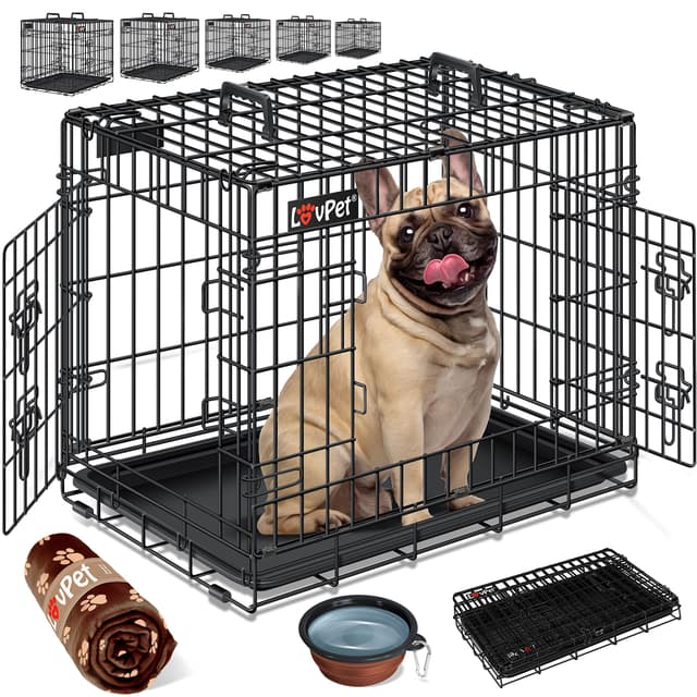 🐶 LOVPET® Hundekäfig klappbar Hundetransportkäfig 🐾