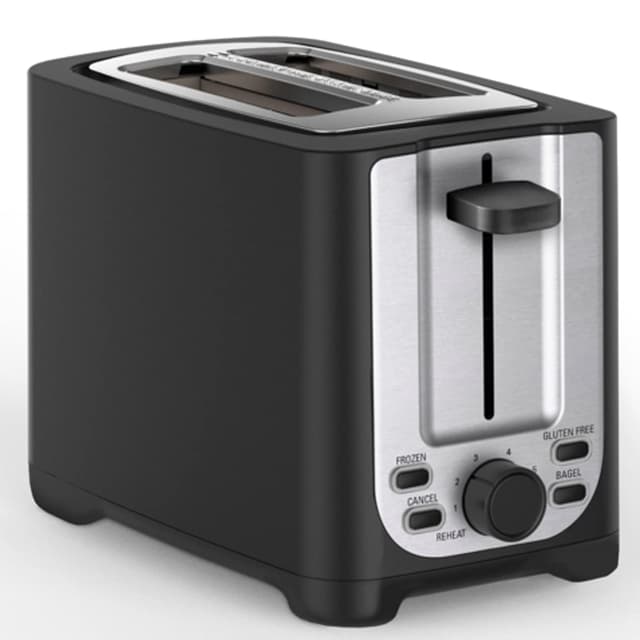🔥 Tolles Angebot! Bella 2-Scheiben-Toaster in Schwarz mit Edelstahl