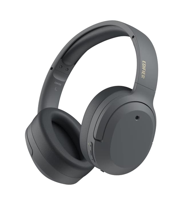 Edifier W820NB Plus Bluetooth-Kopfhörer - Hybrid - Aktive Geräuschunterdrückung - Hi-Res LDAC Audio - Schnellladung - Over-Ear-Kopfhörer - Kabellos - Grau 😎🎧