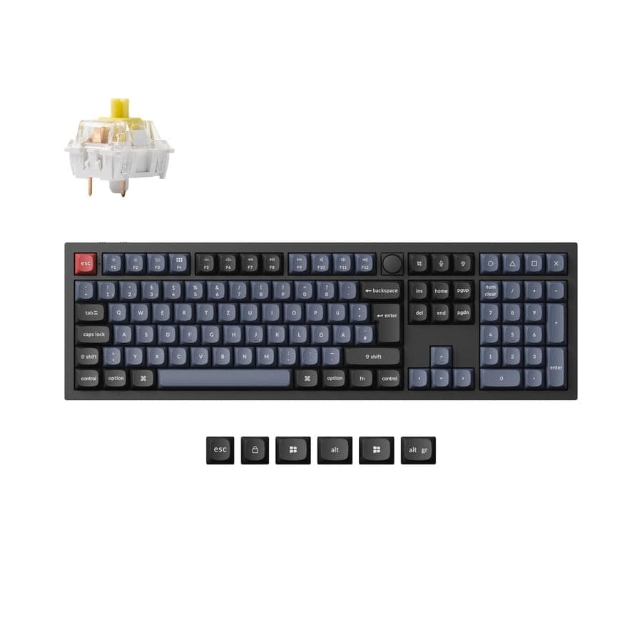 Keychron Q6 Pro QMK Benutzerdefinierte kabellose mechanische Bluetooth-Tastatur 🌟🔧