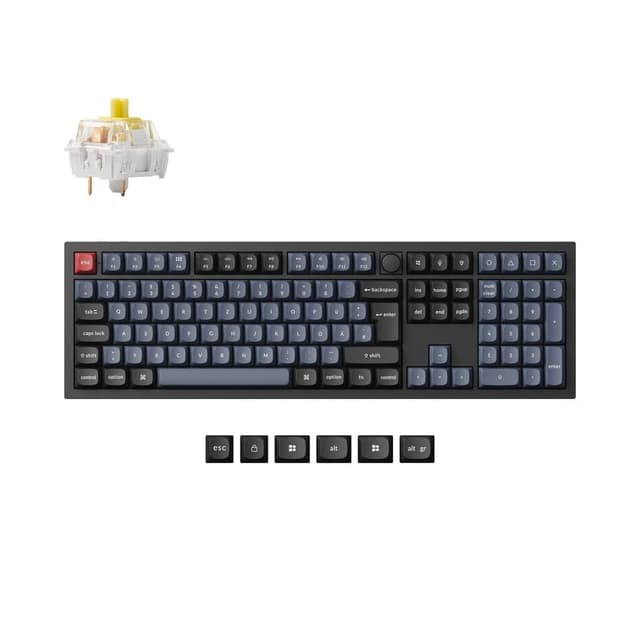 Keychron Q6 Pro QMK Benutzerdefinierte kabellose mechanische Bluetooth-Tastatur 🌟🔧