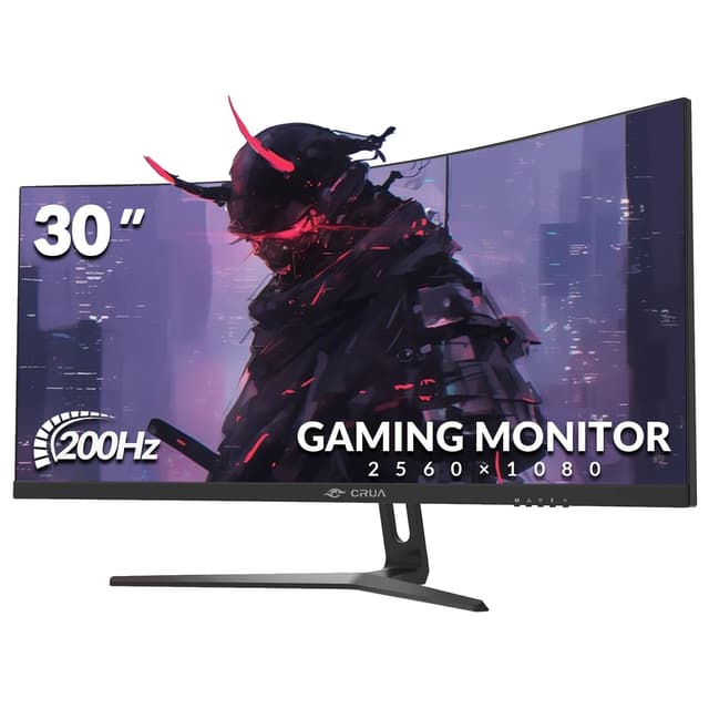 CRUA 30 Zoll Curved Ultrawide Gaming Monitor 🎮🖥️