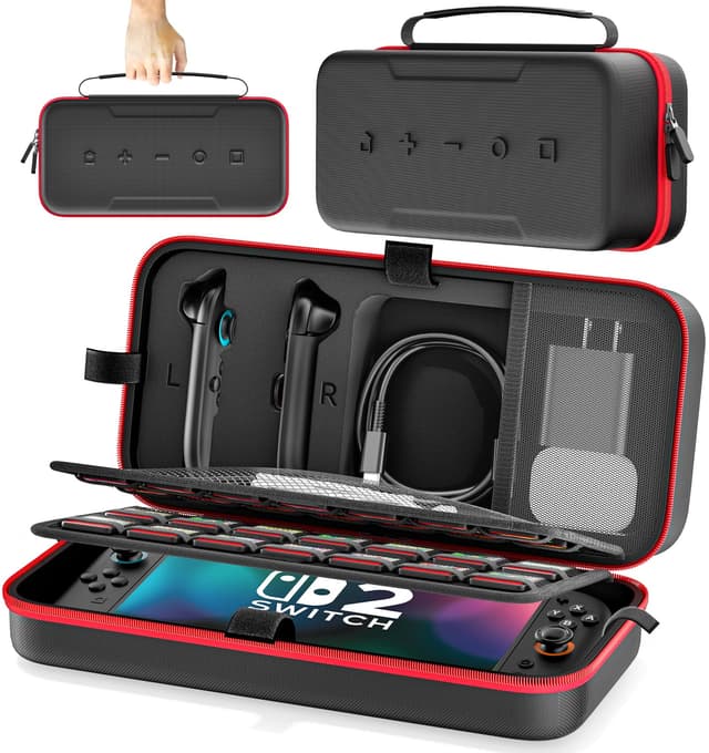 🎮 Rysker Switch 2 Tasche für Nintendo Switch 2 2025 mit 28 Spielen 🎮