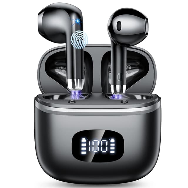 🎧 Bluetooth Kopfhörer: Kabellos, HiFi Stereo, 40 Std Spielzeit
