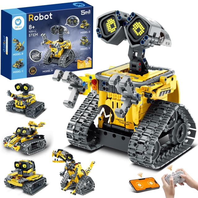 Sillbird Roboter Kinder - 5-in-1-Technik Roboter mit App-Fernsteuerung 🤖