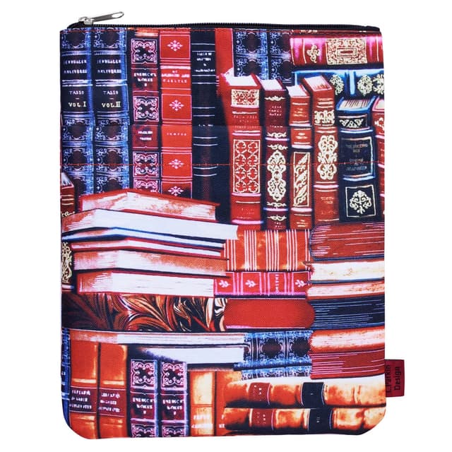 📚 Klassisches Bücherregal, Buchhülle mit Reißverschluss für Taschenbücher 📖